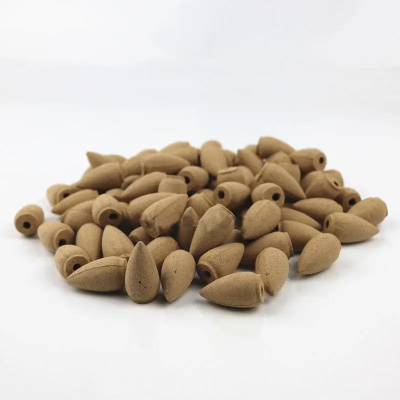 Sandalwood 20 шт./компл. благовония дым обратного потока благовония натуральная башня обратного потока благовония конусы полый буддизм конусы дыма лаванда; Жасмин - Аромат: Sandalwood