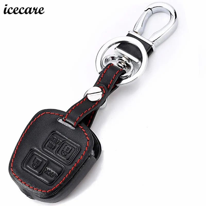 Icecare чехол для дистанционного ключа от машины из натуральной кожи TOYOTA CAMRY RAV4 Corolla