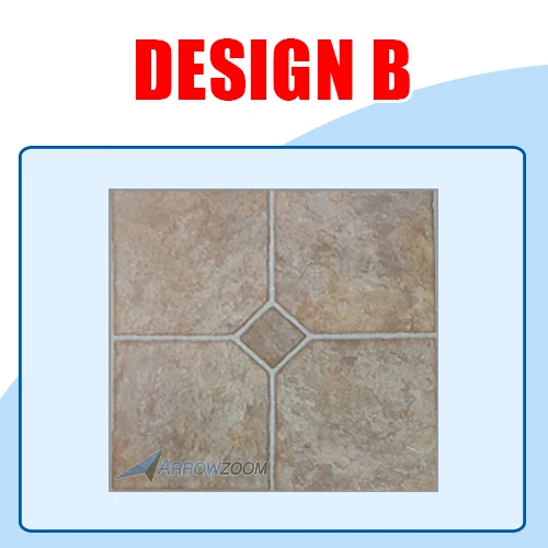Design B Arrowzoom 30x30x0,12 см самоклеющиеся ПВХ Виниловые Напольные Плитки 3D узор водостойкие настенные стикеры домашний декор KK1175 - Цвет: Design B