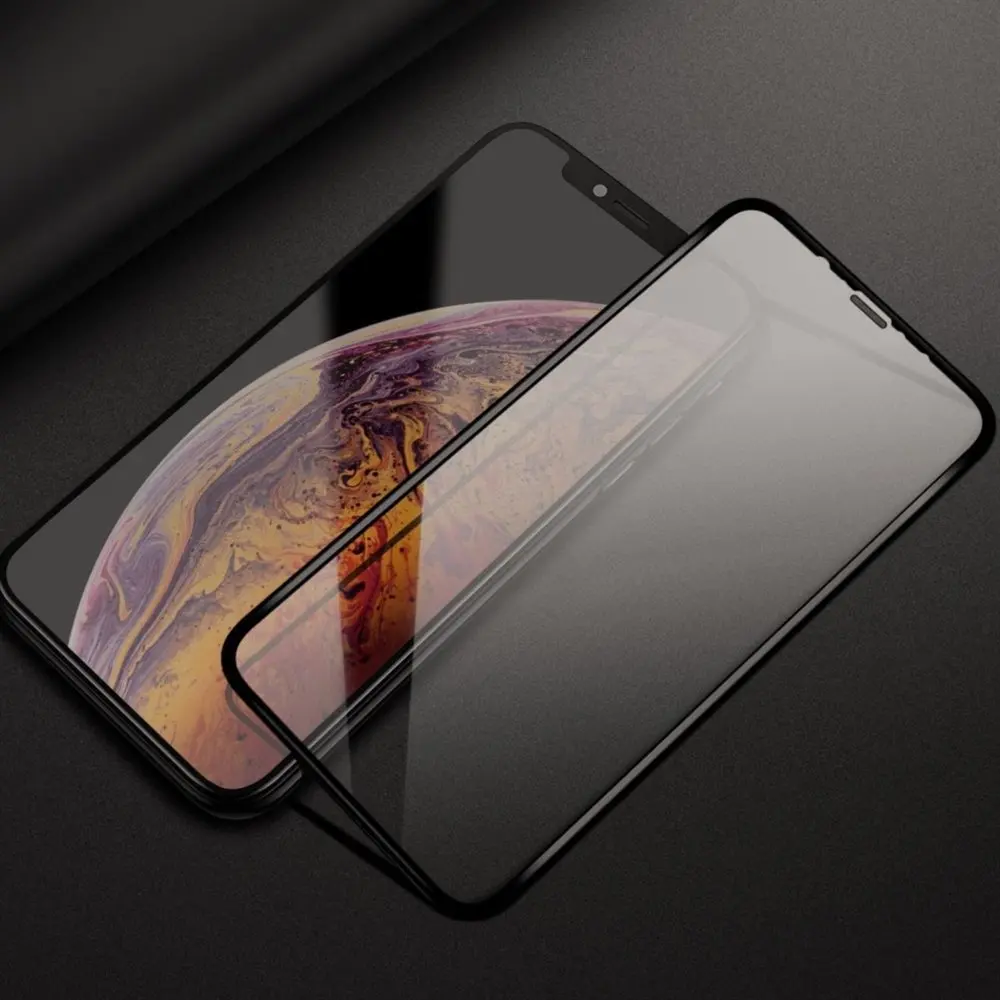 Защитное стекло для iphone 6 Plus SE2 6s 7 8 plus X XR XS MAX 11 Pro Max белый черный + Полное
