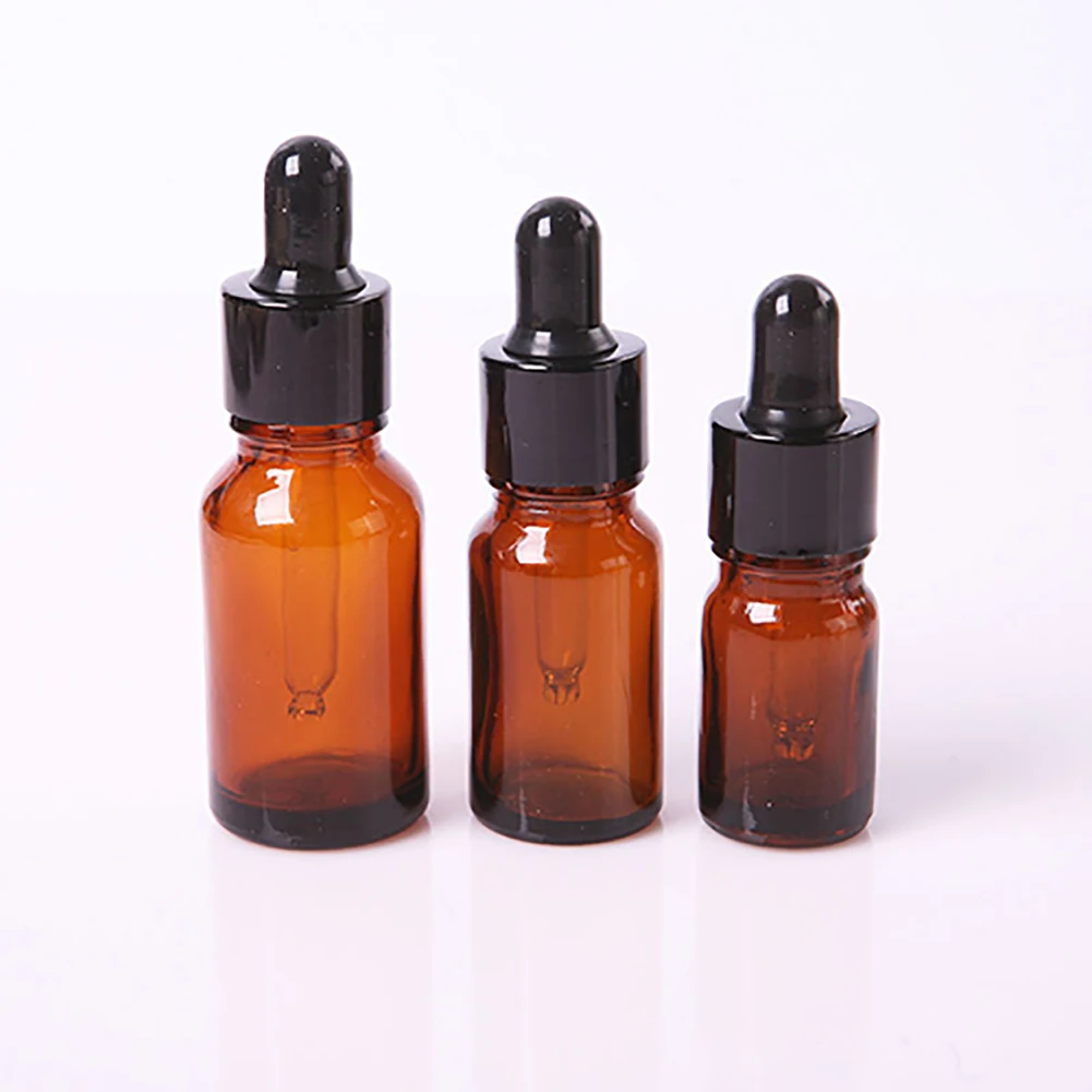 Янтарный Стекло Эфирные масла жидкого реагента Пипетки лабораторные пустой