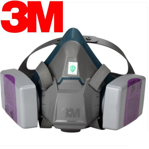 3M 6502+ 7093 P100(стекловолокно/Промышленная пыль) Анти-Искра корпуса, анти-брызг жидкости, длительный срок службы