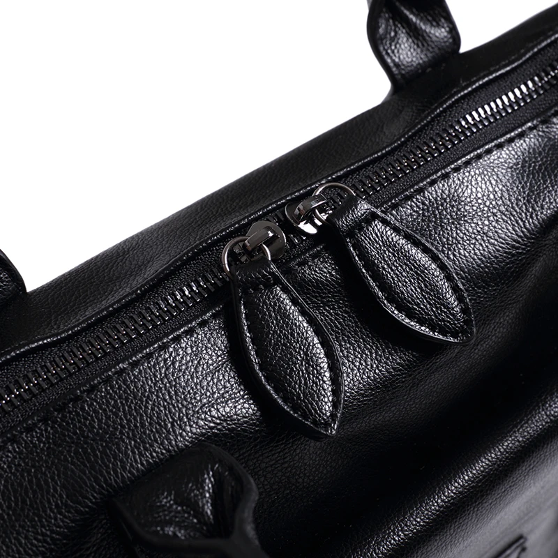 CROSS OX мужская сумка из искусственной кожи для ноутбуков до 14 дюймов через плечо