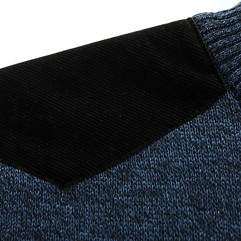 Модные Для мужчин с высоким воротником свитер Повседневное Slim Fit пуловер