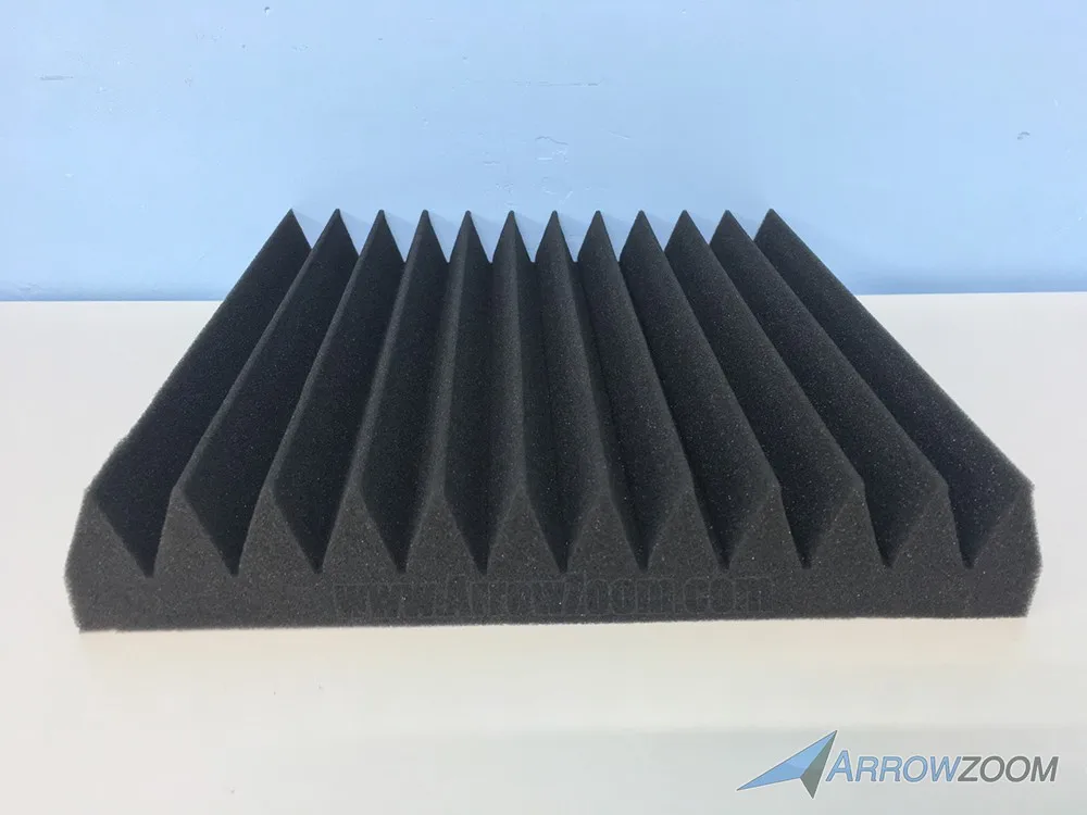 Arrowzoom 48 штук 11," x 11,8" 12T мульти-клиновая плитка студия Звукопоглощающая Панель акустическая обработка пены AZ1167