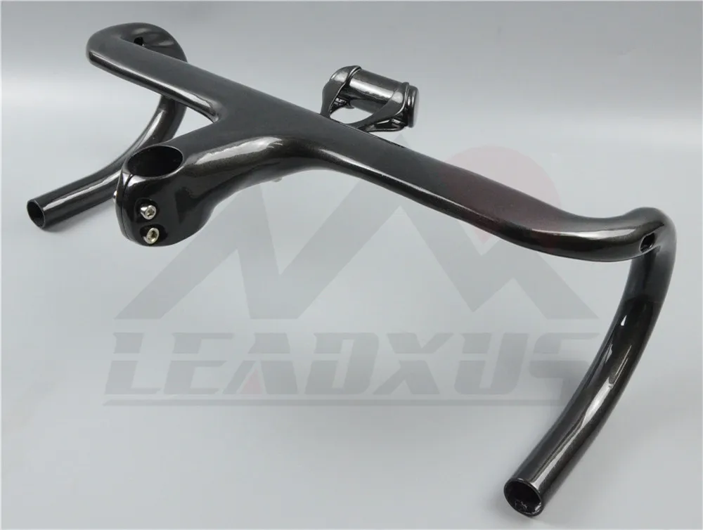 LEADXUS GIHB02 Интегрированный руль из углеродного волокна для шоссейного велосипеда