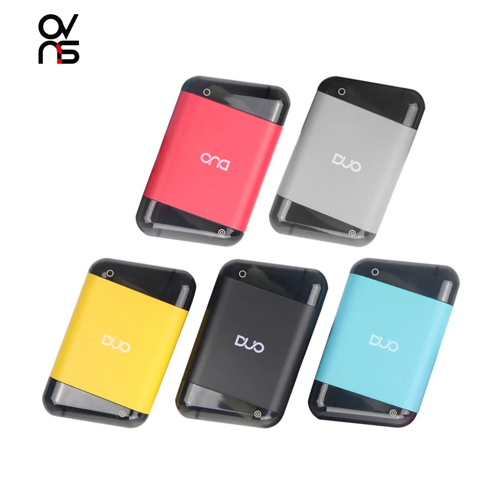 Оригинальный комплект Ovns Duo Pod электронная сигарета с 400 мАч Mod 2 мл бак для вейпа