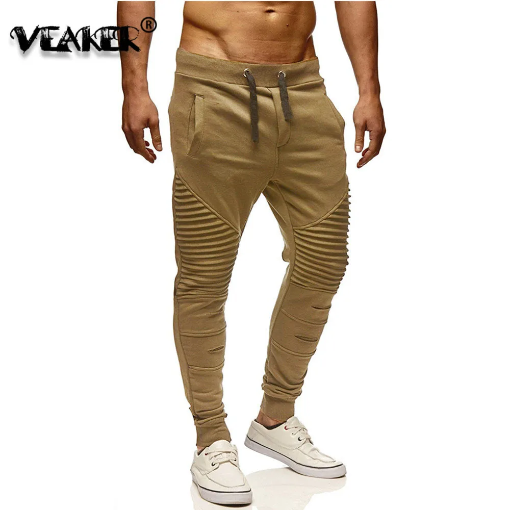 2020 New Men's Jogger Sweatpants Harem Pants Male Casual Sportswear Elastic Fitness Workout Gyms Trousers M-3XL | Мужская одежда