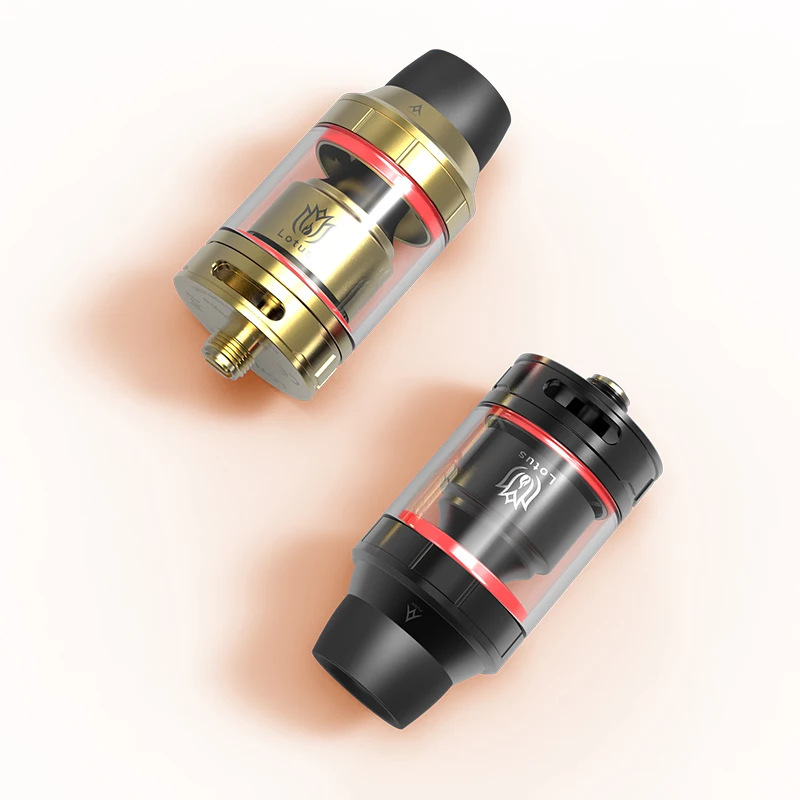 100% Оригинальный Hugsvape Lotus RTA перестраиваемая фотовспышка 24 мм емкость 2 мл/5 мл