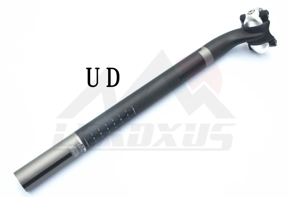 LEADXUS GSP11 UD/3 K Углеродное сиденье для велосипеда труба 27 2/31 6 мм диаметр 350 Дорожный
