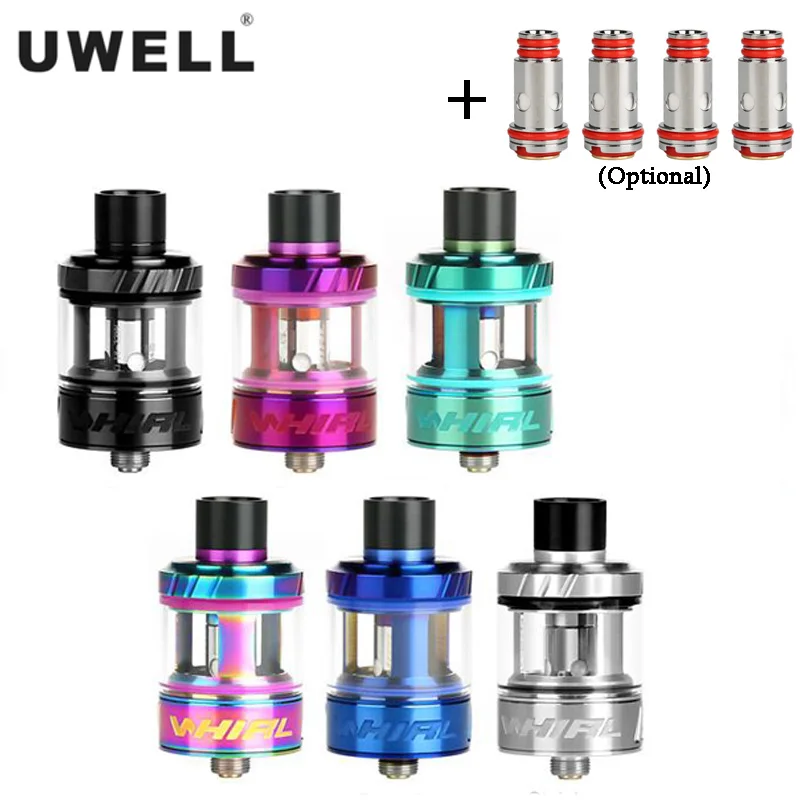 Оригинальный испаритель Uwell Whirl Tank 3 5 мл для электронной сигареты Hypercar 80 Вт TC Box Mod