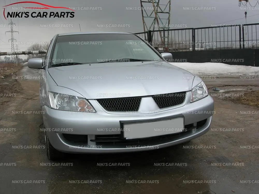 Брови на фары для Mitsubishi Lancer IX 2003-2007 ABS пластиковые реснички ресницы формования украшения автомобиля Стайлинг тюнинг