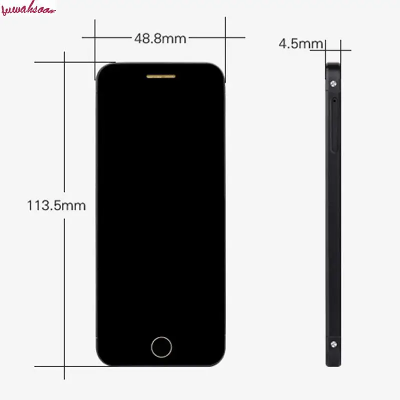 Оригинальный Anica T9 A9 + мини мобильный телефон с двумя sim-картами Bluetooth oled-дисплей