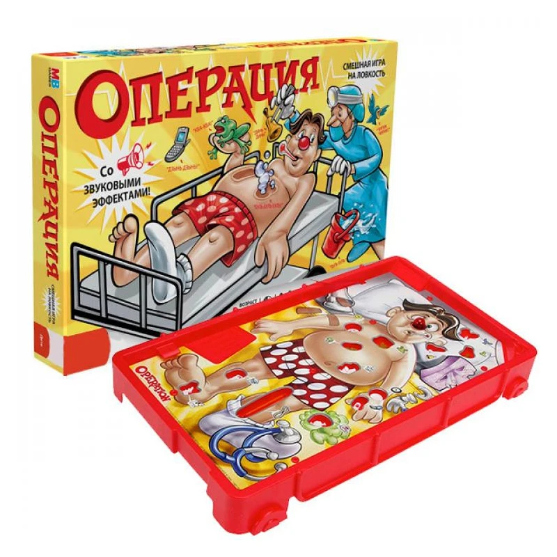 Игра Hasbro Операция B1155H | Спорт и развлечения