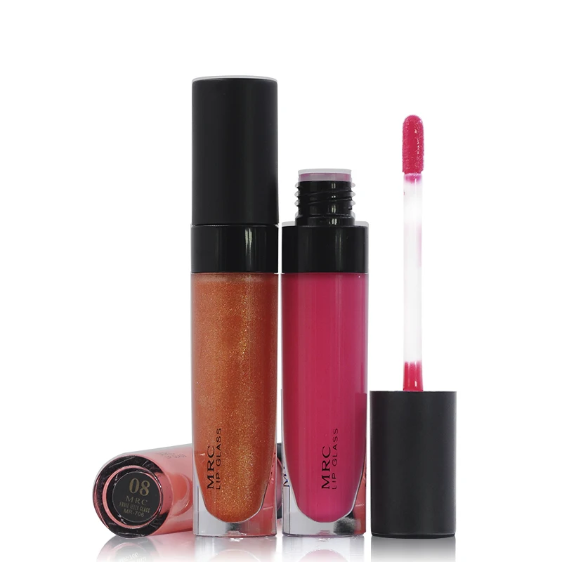 Яркий стойкий блеск для губ MRC нюдовая косметика Шиммер горячие сексуальные