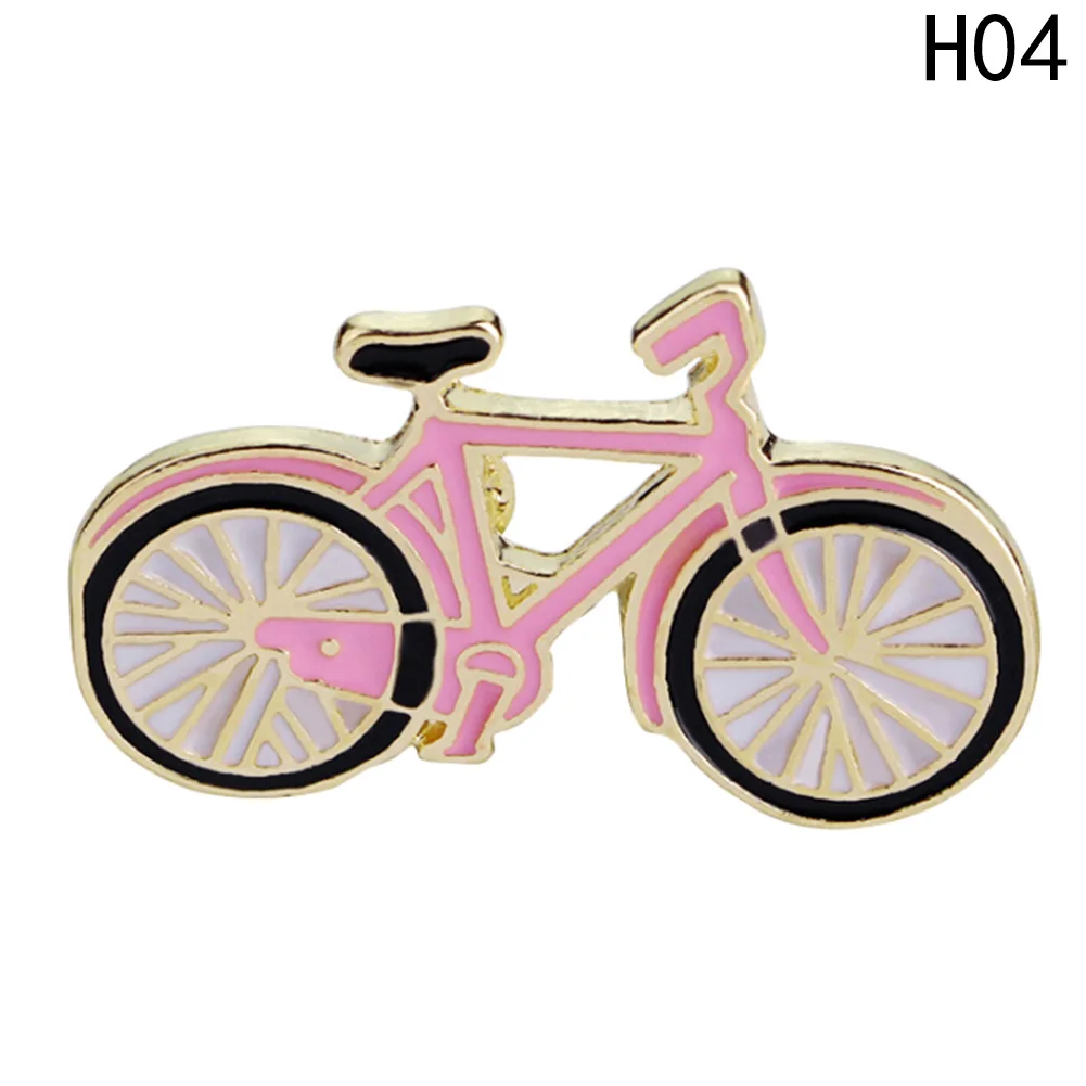1 шт. мультяшная брошь для девочек на велосипеде оригами Желая бутылка путешествий с эмалью булавке рюкзак