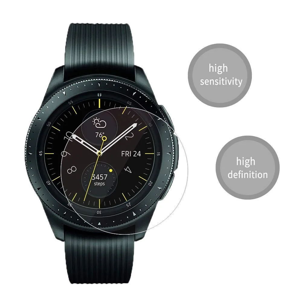 Защита экрана для Samsung Galaxy Watch 46 мм 42 9H закаленное стекло HD 2.5D защитная пленка
