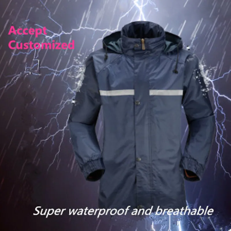 Дождевик на одного человека для мотоцикла Электрический дождевик мужчин и