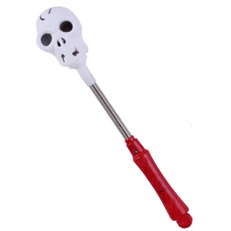 2 шт Дети Хэллоуин ручка светодиодный свет маятниковый тыквенный палочки конфеты