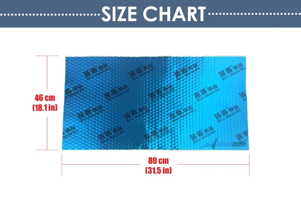 Автомобильный клейкий бутиловый звукоизолятор Arrowzoom акустическая шумоизоляция