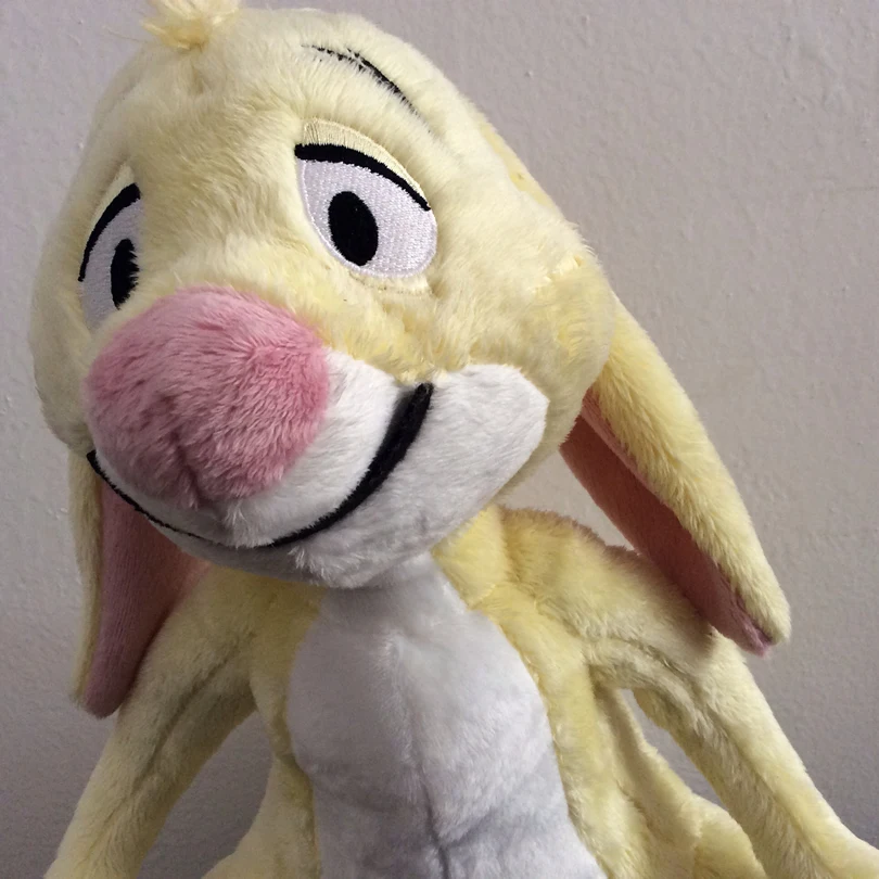 Бесплатная доставка 40 см оригинальный игрушечный Пух Disney друг кролик мягкие