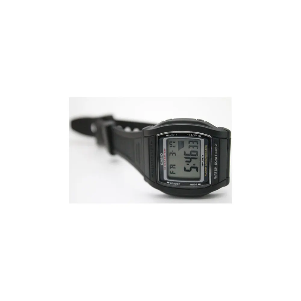 Quartz Wristwatches Casio for mens W 201 1A Watches Mans Watch Wristwatch Wrist men|Мужские спортивные часы| |