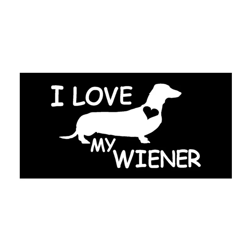 Черно белая такса I Love My Wiener Dog пляжное душевое полотенце из микрофибры Weiner Weenie Dogs
