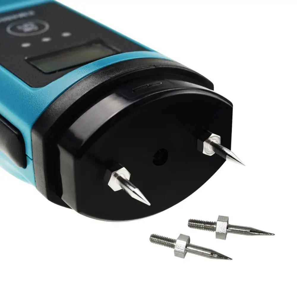 Цифровой древесный & строительные Материал Влагомер тестер w/светодиодный