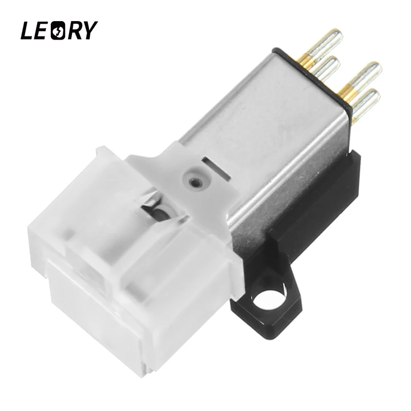 LEORY 1 шт. магнитного картриджа стилусы с поворотной платформой резки Шелл 4 Pin связаться с нами для проигрыватель пластинок граммофон LP виниловая игла
