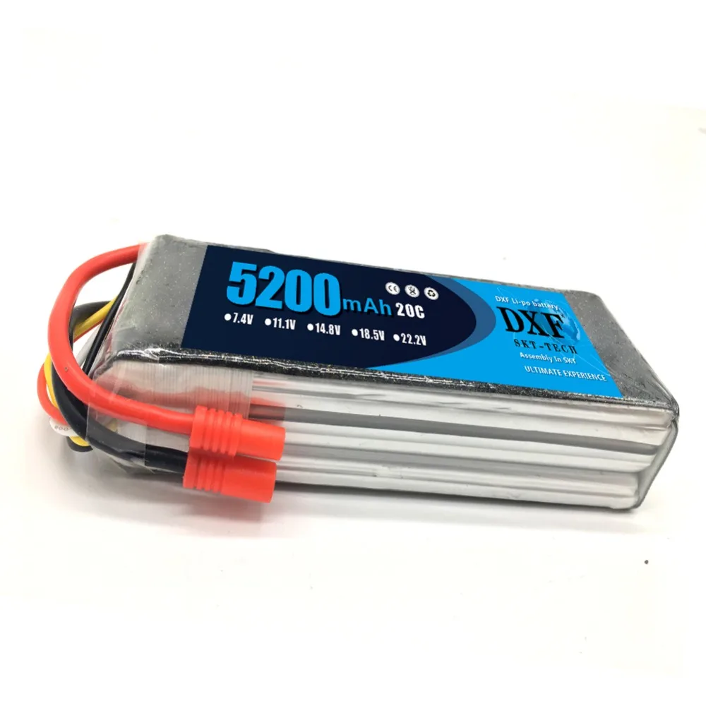 2 шт 11,1 V 5200Mah 3S 20C DXF Lipo батарея для Walkera QR X350 PRO RC дрон квадрокоптер запасные части Walkera запчасти для обновления