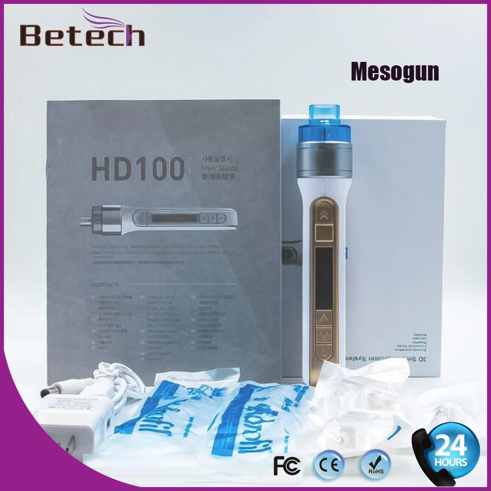 Машина красоты удаления морщин мезотерапии воды впрыски кожи Инжектор MESOGUN