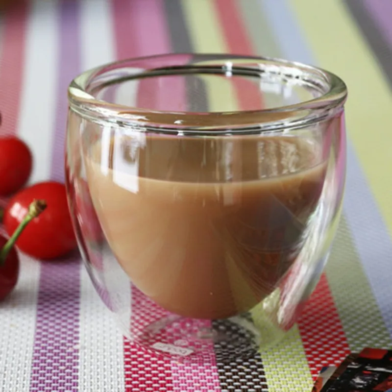 Стеклянная чашка с двойными стенками 1 шт. стеклянные кофейные чашки набор