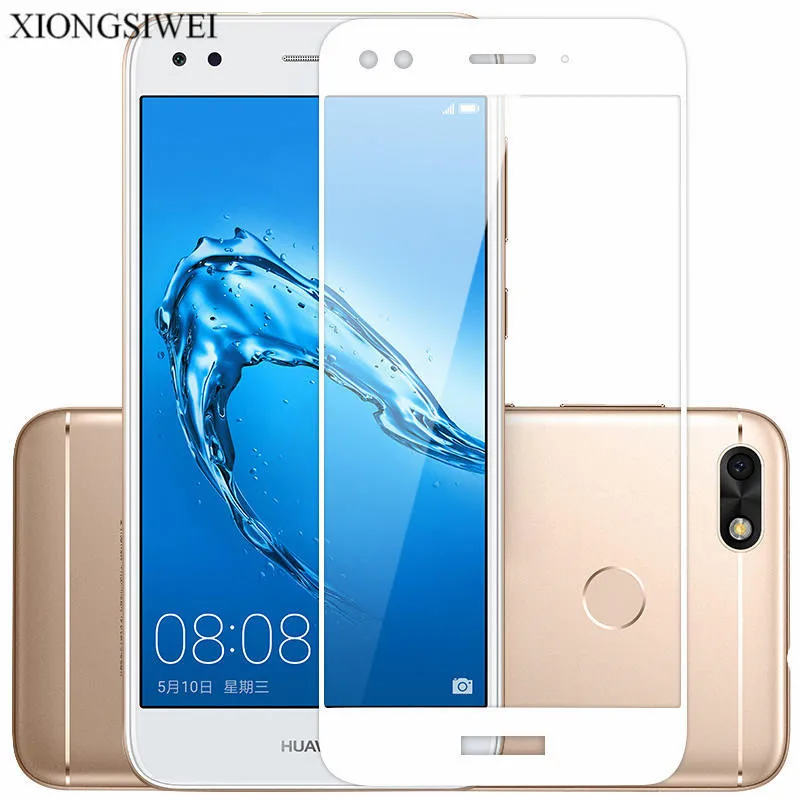 Закаленное стекло для Huawei Nova lite 2017 Защитная пленка экрана Защитное с полным