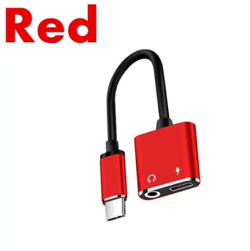2 в 1 Type-C USB C до 3 5 мм AUX аудио разъем для наушников адаптер зарядное устройство