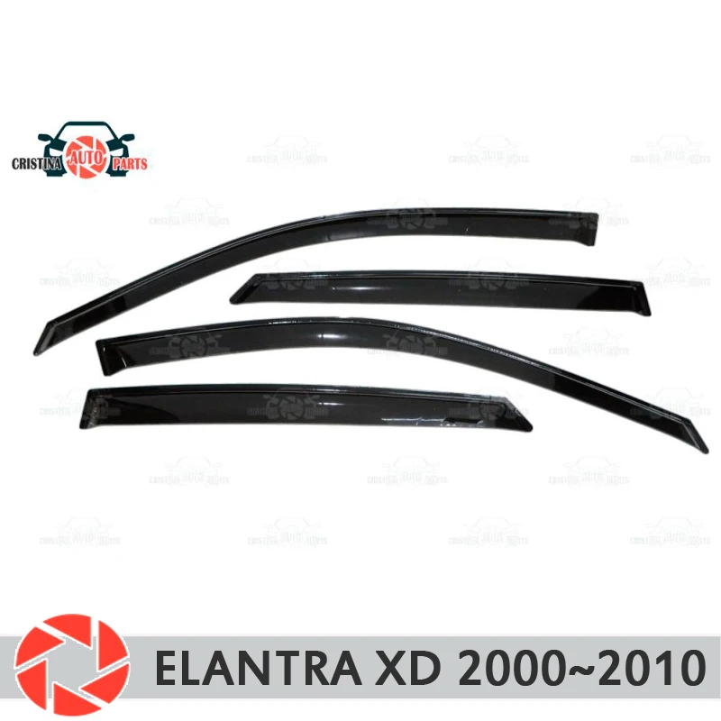 Дефлектор окна для Hyundai Elantra XD 2000 2010 дефлектор от дождя защита грязи Стайлинг