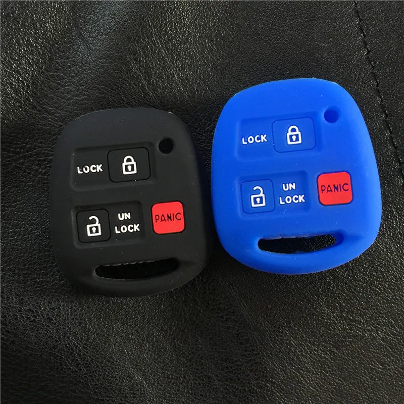 Силиконовый чехол с 2 кнопками для lexus forToyota Camry Prius 4Runner Corolla RAV4|rav4 key cover|2 buttons shell2