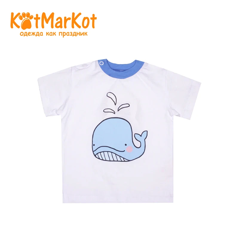 T-shirt Kotmarkot 7958 children clothing cotton for baby boys kid clothes |