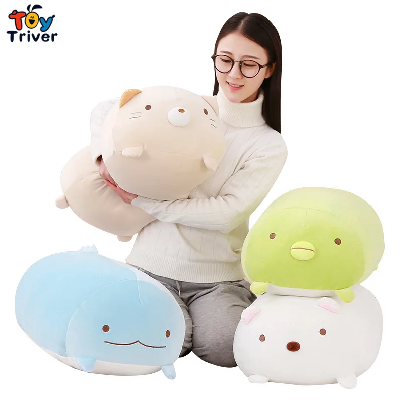 Японское аниме Sumikko Gurashi кошка динозавр медведь пингвин плюшевые игрушки мягкие