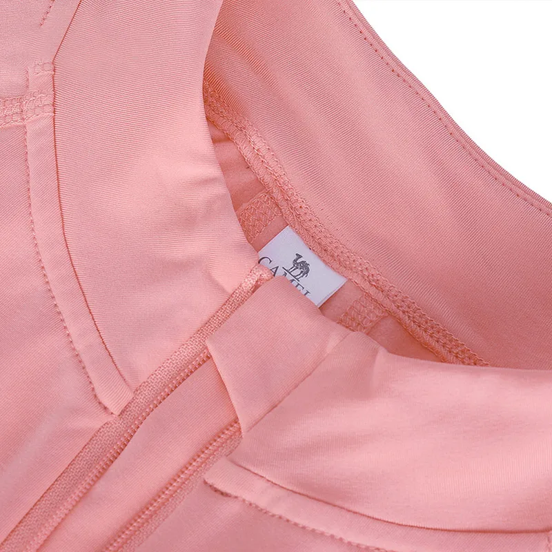 Golden Camel Women Sports Shirts Gym Fitness Long Sleeve Shirt Autumn Outdoor Hiking Cycling Top T-Shirt for Women Fishing