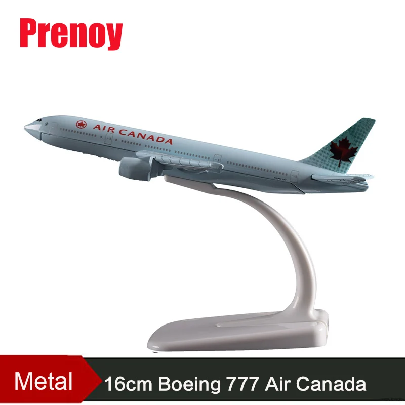 16 см Boeing 777 Air Канада модель самолета Сплав статическая канадский Airways подарок