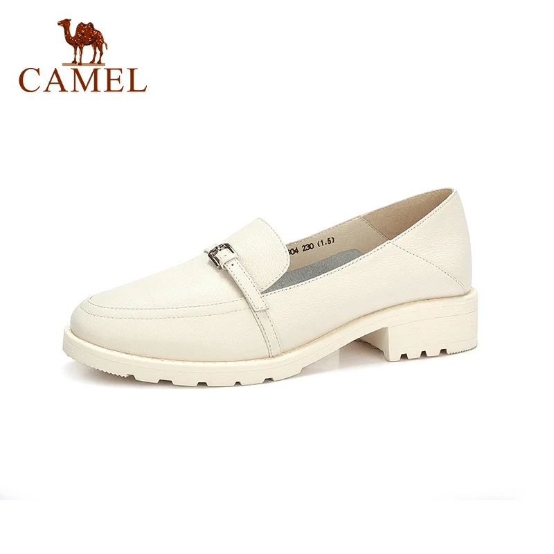 CAMEL/женские весенние новые тонкие туфли в стиле ретро женские модные