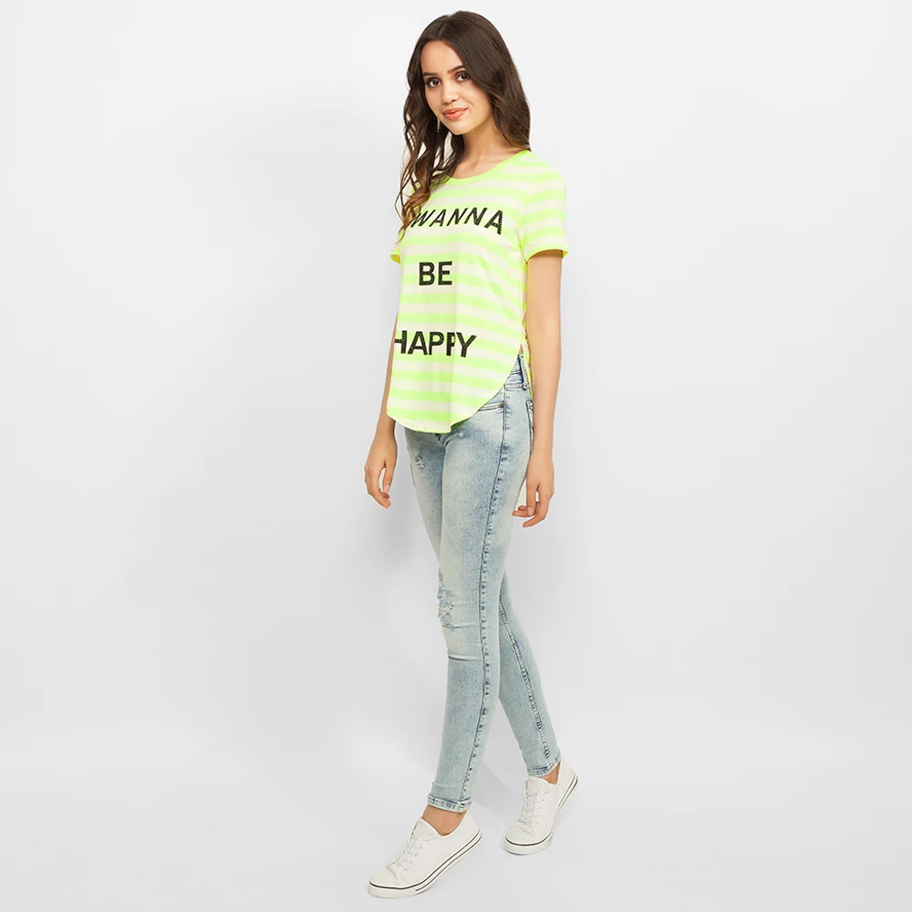 Gloria Jeans Яркая футболка для девушки GTS012682|jeans t-shirt|female t-shirtjeans jeans |