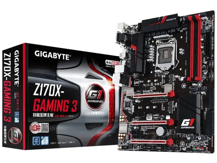 Для Gigabyte GA Z170X Gaming 3 Оригинальный новая настольная материнская плата Z170 LGA 1151 i3 i5 i7