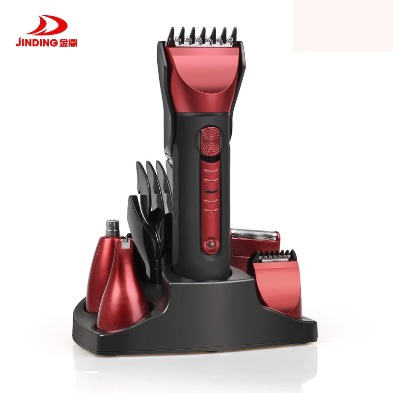 Цзиньдин 5 в 1 машинка для стрижки волос бритва триммер носа бровей Волос Бороды
