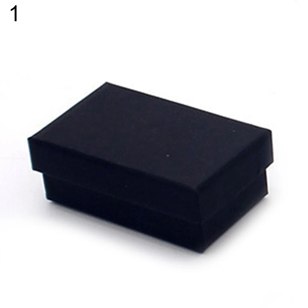 

Necklace Bracelet Bangle Earrings Storage Case Kraft Paper Gift Jewelry Box