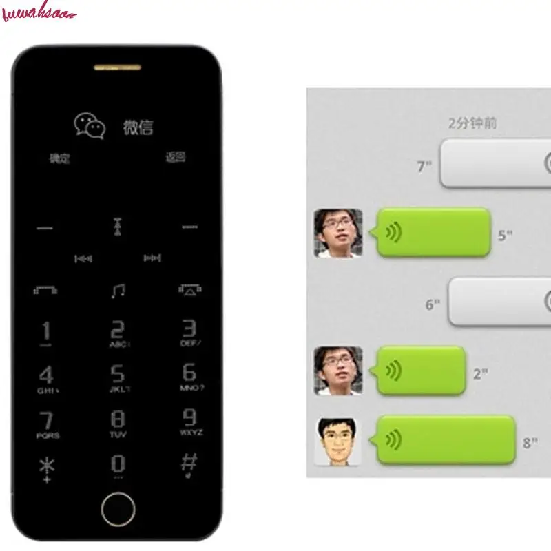 Оригинальный Anica T9 A9 + мини мобильный телефон с двумя sim-картами Bluetooth oled-дисплей