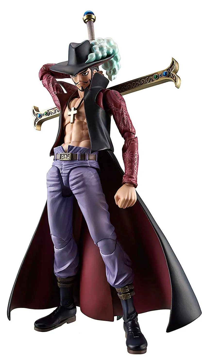 Megahouse one piece Dracule Mihawk переменный экшн-герой ПВХ экшн-фигурка модель фигурка куклы figura