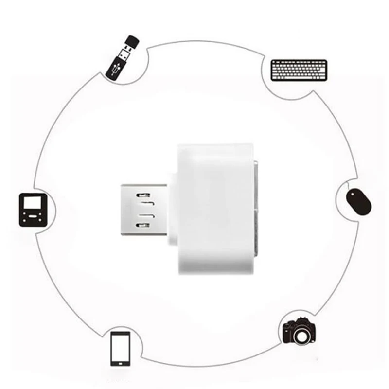 Лидер продаж мини адаптер Micro USB в OTG конвертер для смартфонов Android планшетных ПК