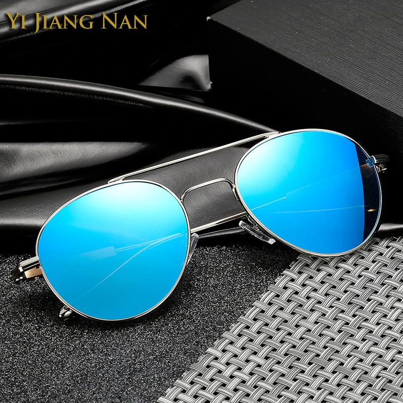 Поляризованные солнцезащитные очки мужские зеркальные линзы UV 400 женские Gafas de Sol