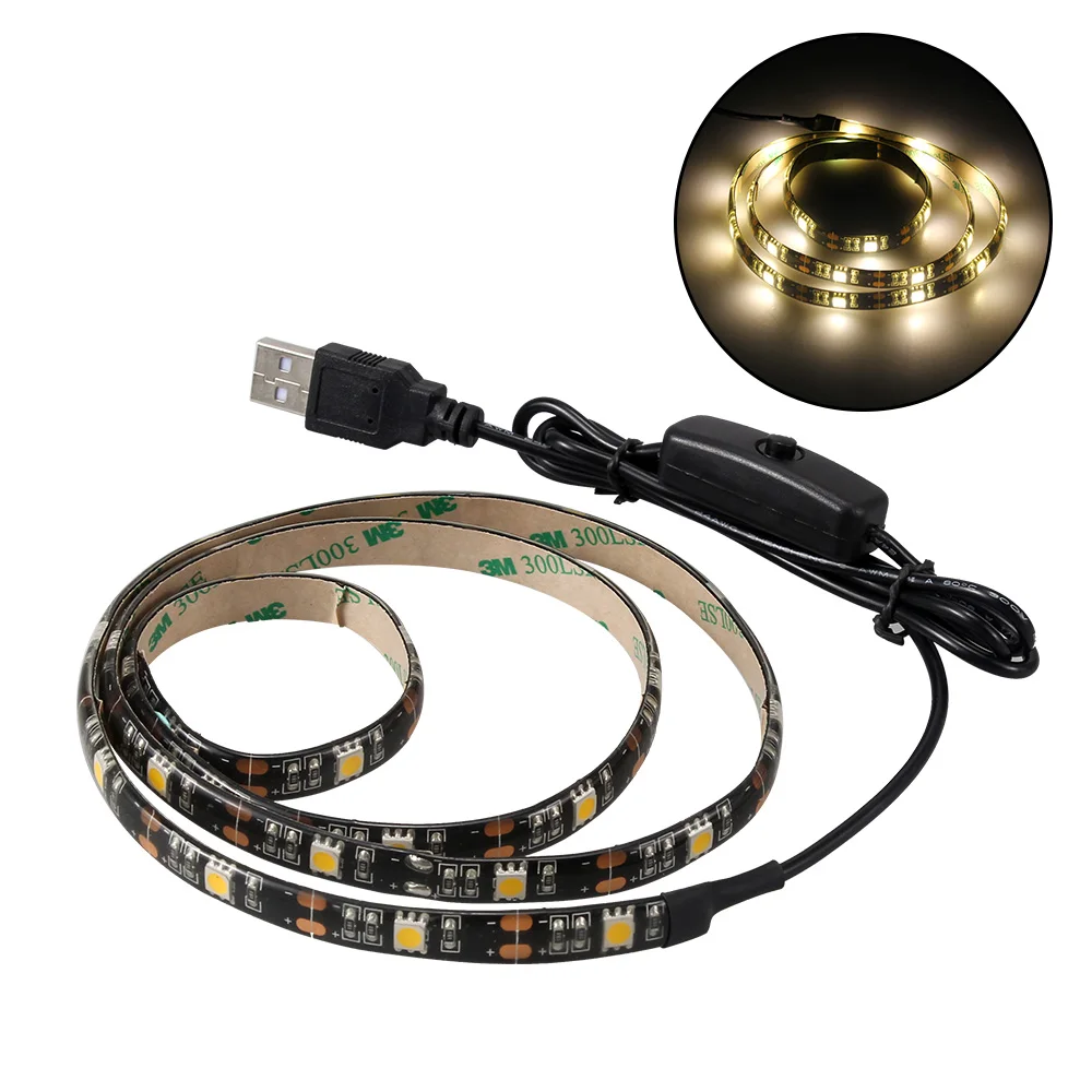 2 шт. теплый/холодный белый Светодиодный свет полосы для дома Спальня